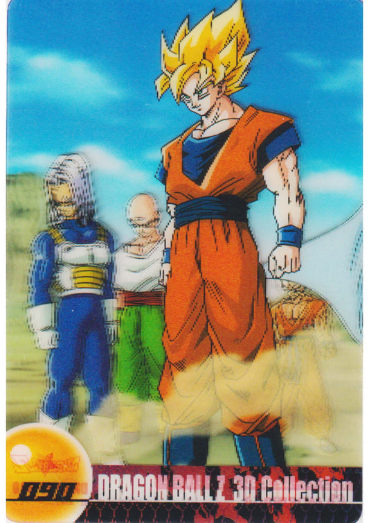 Son Goku 090 (DX3D-17-090) | Morinaga Dragon Ball Z 3D Collection