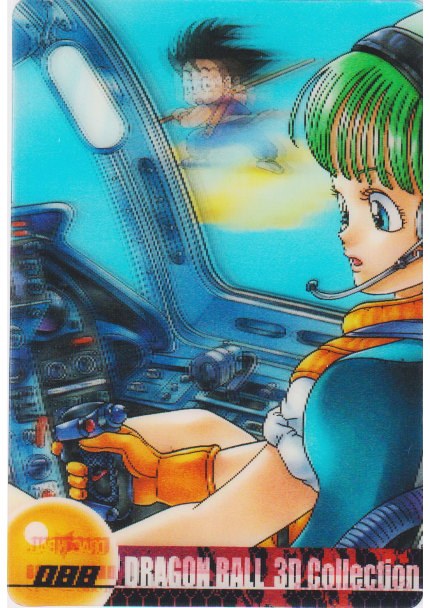 Bulma & Goku 088 (DX3D-15-088) | Morinaga Dragon Ball Z 3D Collection