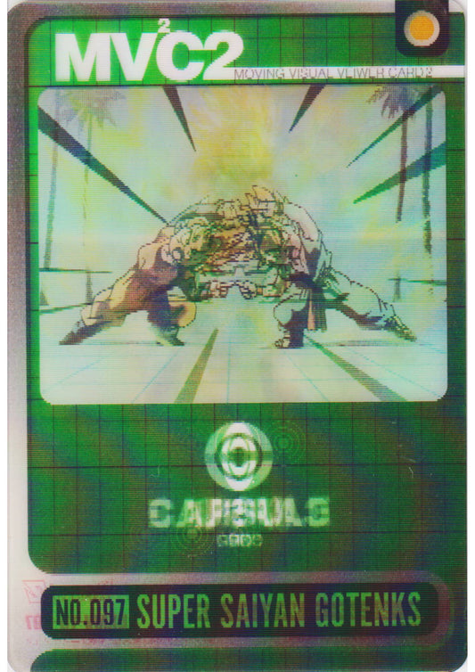 Gotenks No.097 (DXMV-15-097) | Dragon Ball Wafer Cards 3D MVC