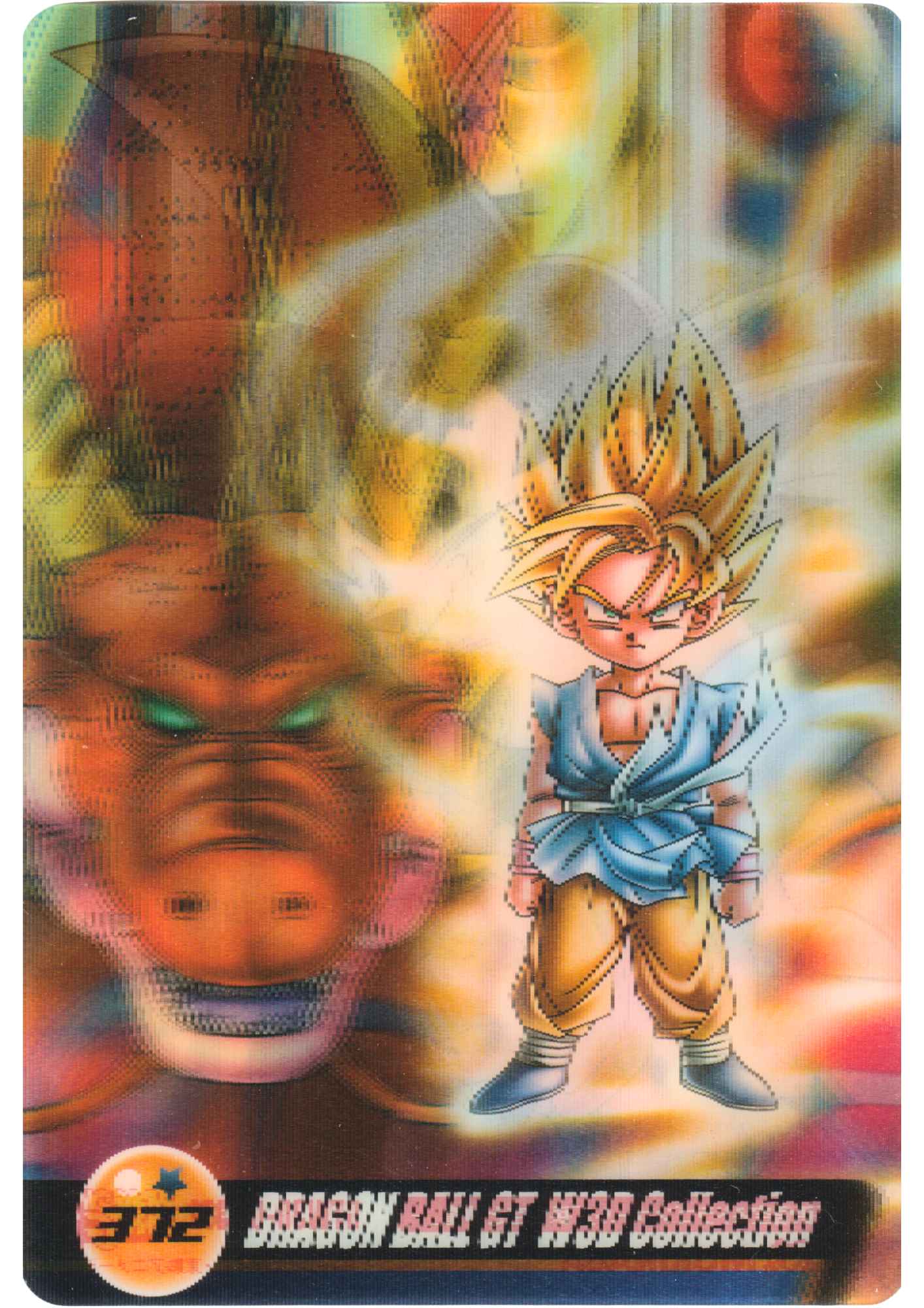 Son Goku 372 (GTW3D-01-372) | Morinaga Dragon Ball Z W3D Collection