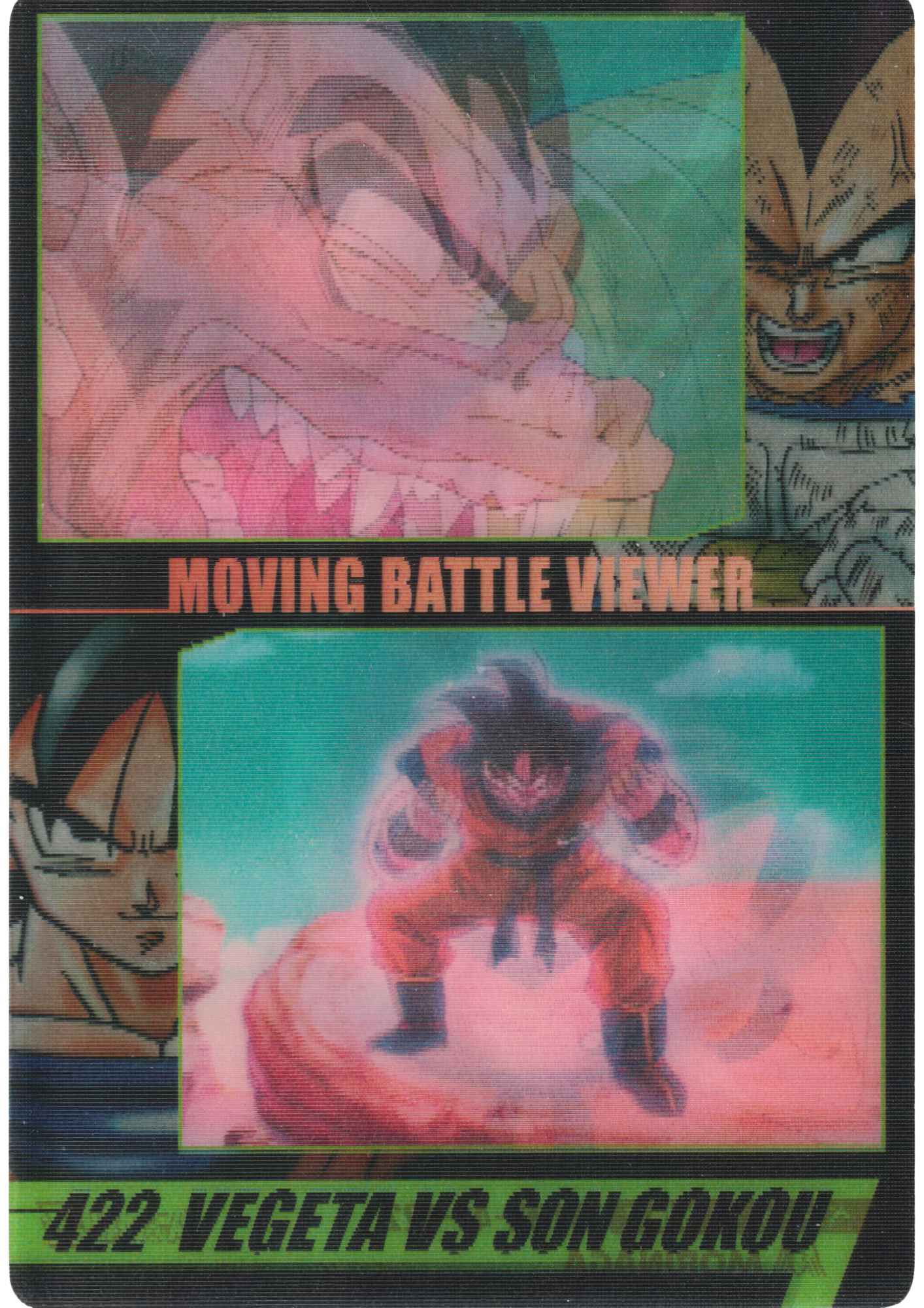 Goku VS Vegeta (DXMV-41-422) | Dragon Ball Moving Battle Viewer