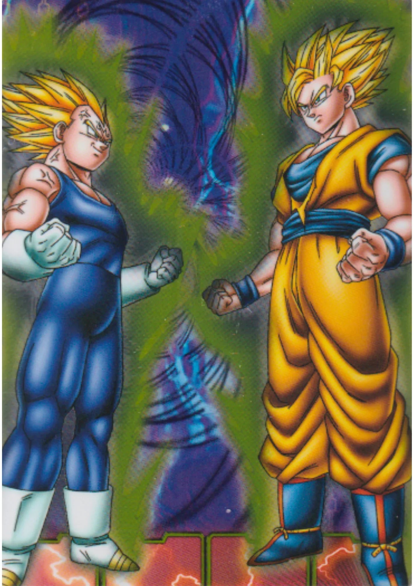 Majin Vegeta VS Goku SP No.47 (Foil) | Ensky Dragon Ball Card Collection - ChitoroShop