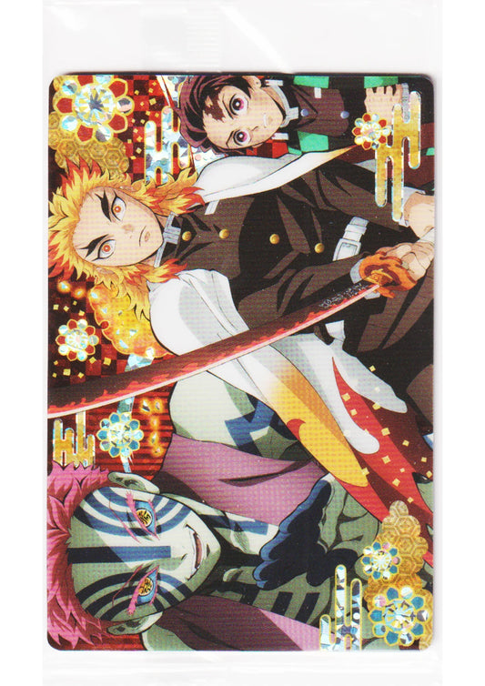 Akaza & Kyojuro Rengoku No.33 | Demon slayer Wafer Bandai - ChitoroShop