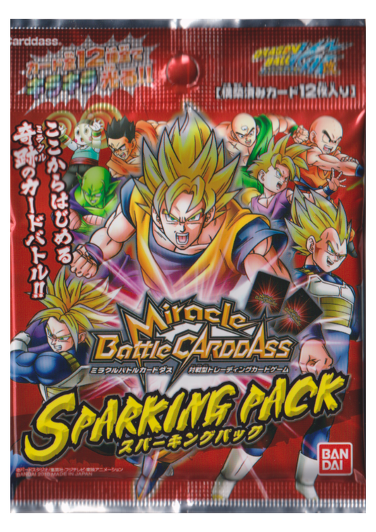Miracle Battle Carddass : Sparkling Pack (Dragon Ball)