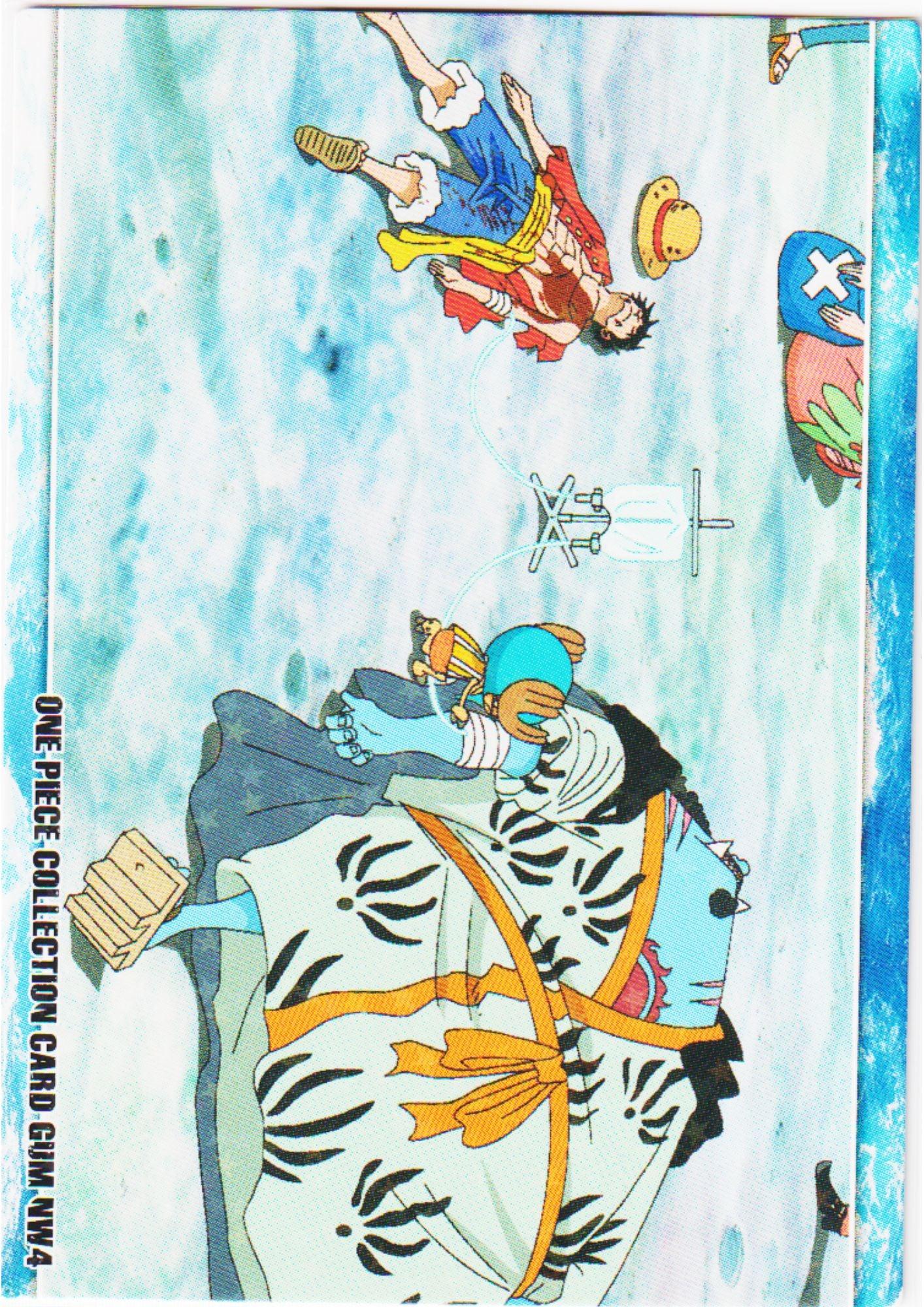 Monkey.D.Luffy & Jinbe | One Piece Collection Card Gum NW4 - ChitoroShop