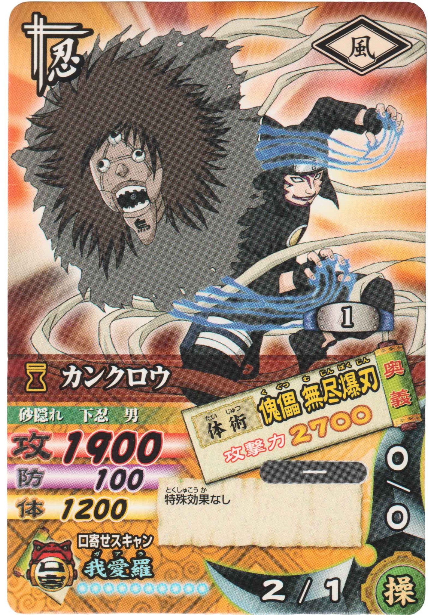 Kankuro DN-038T | Narutimet Card Battle