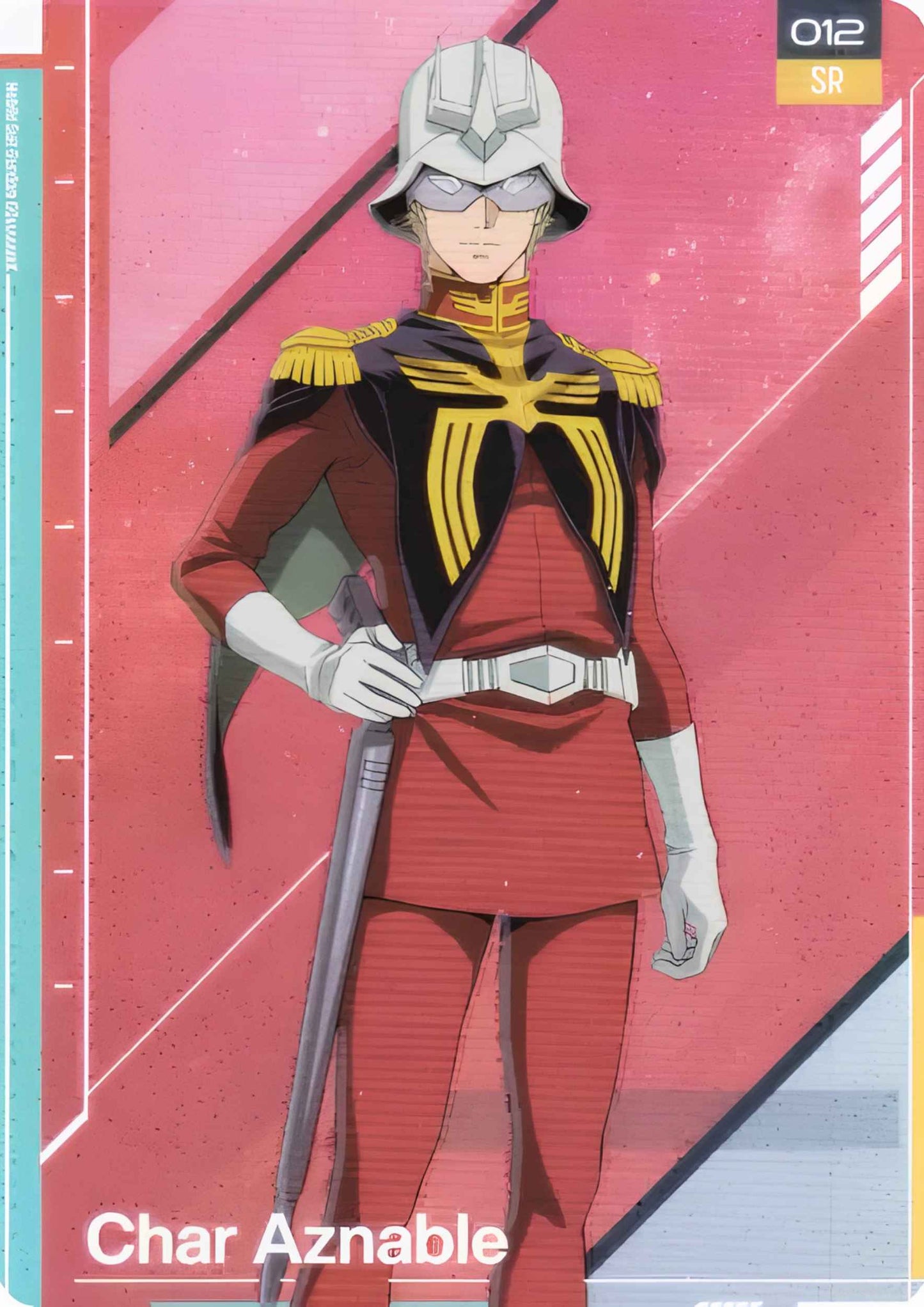 Char Aznable 012 SR | Gundam GQuuuuuuX TCG