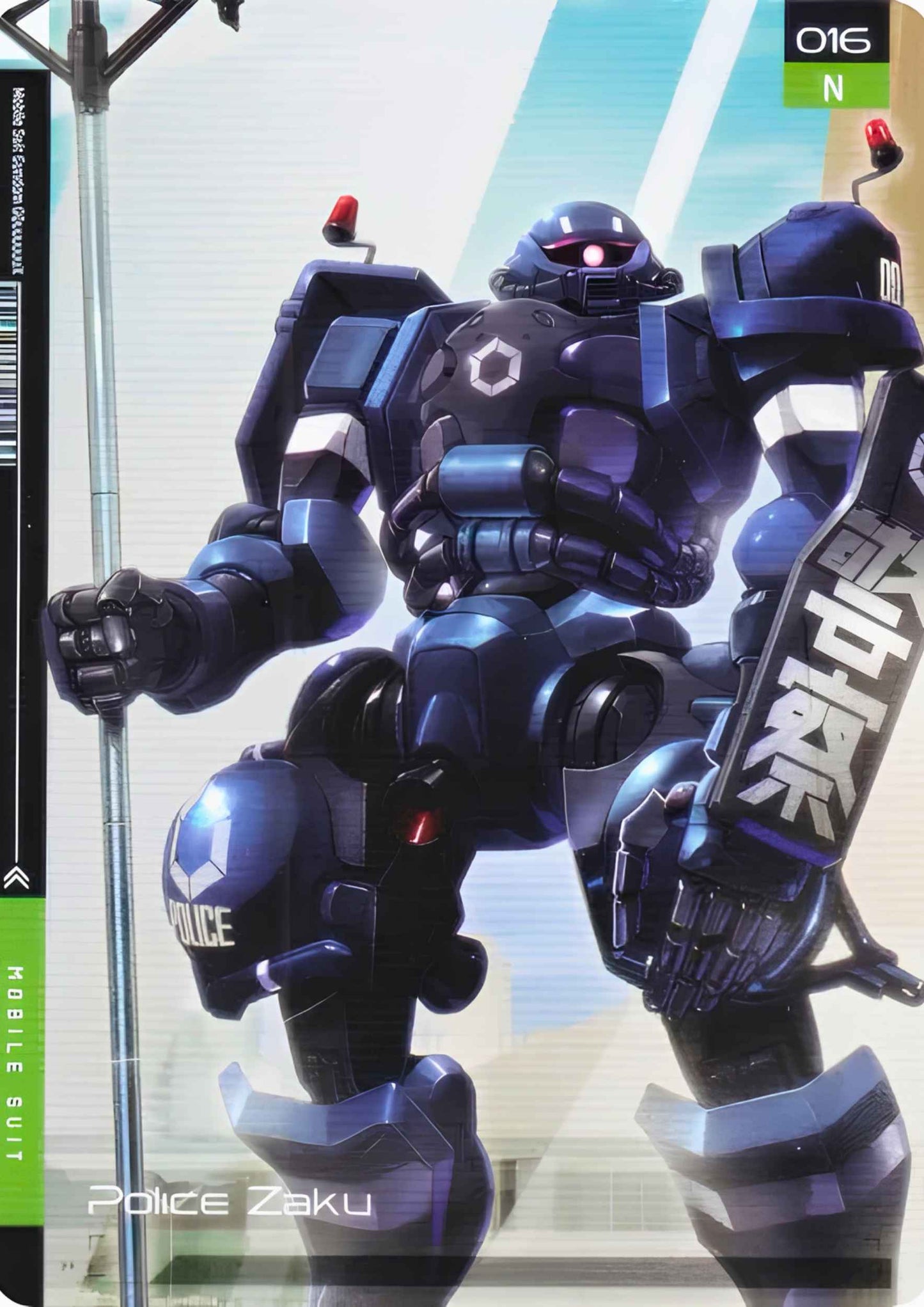 Police Zaku 016 N | Gundam GQuuuuuuX TCG
