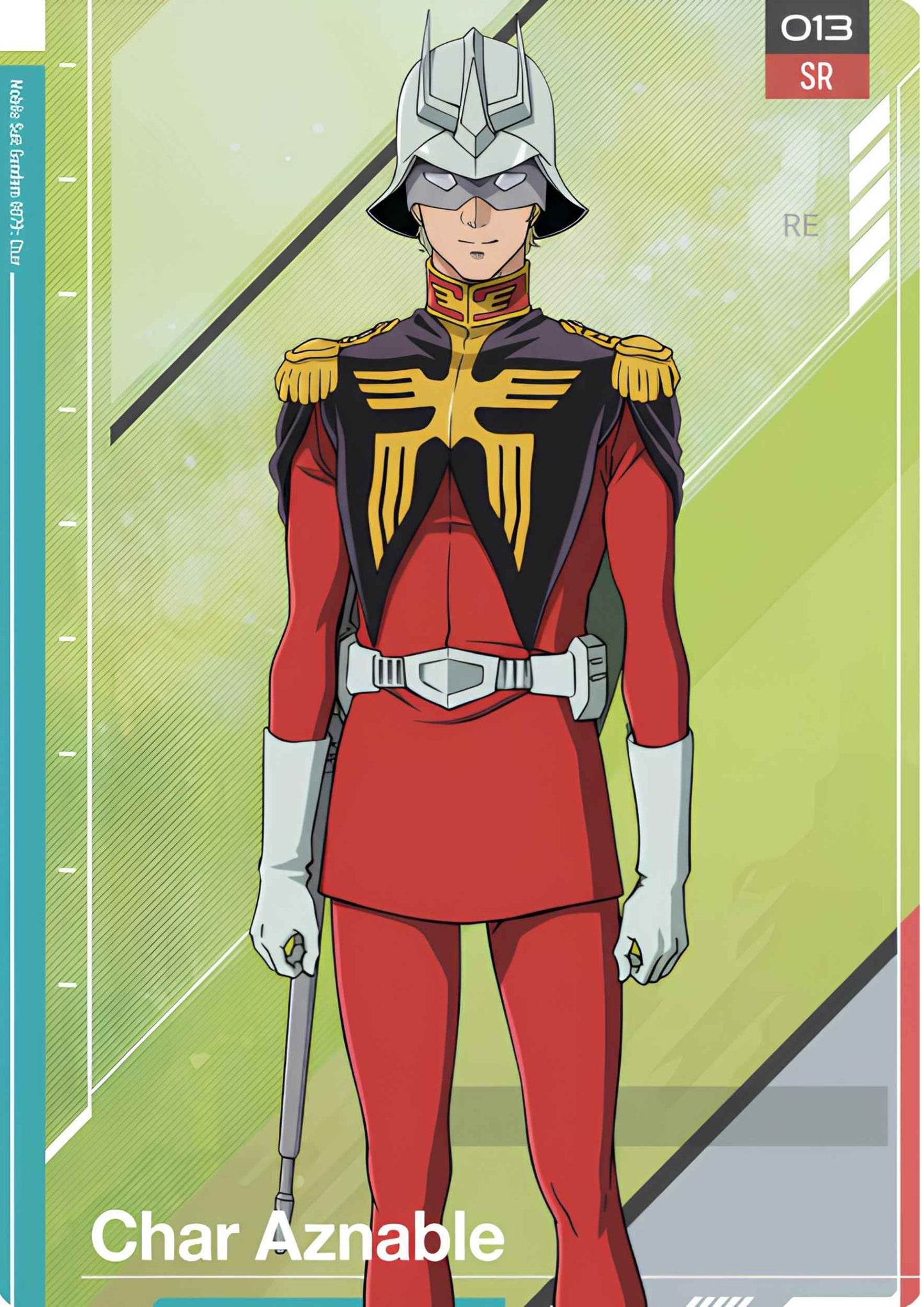 Char Aznable 013 SR | Gundam GQuuuuuuX TCG