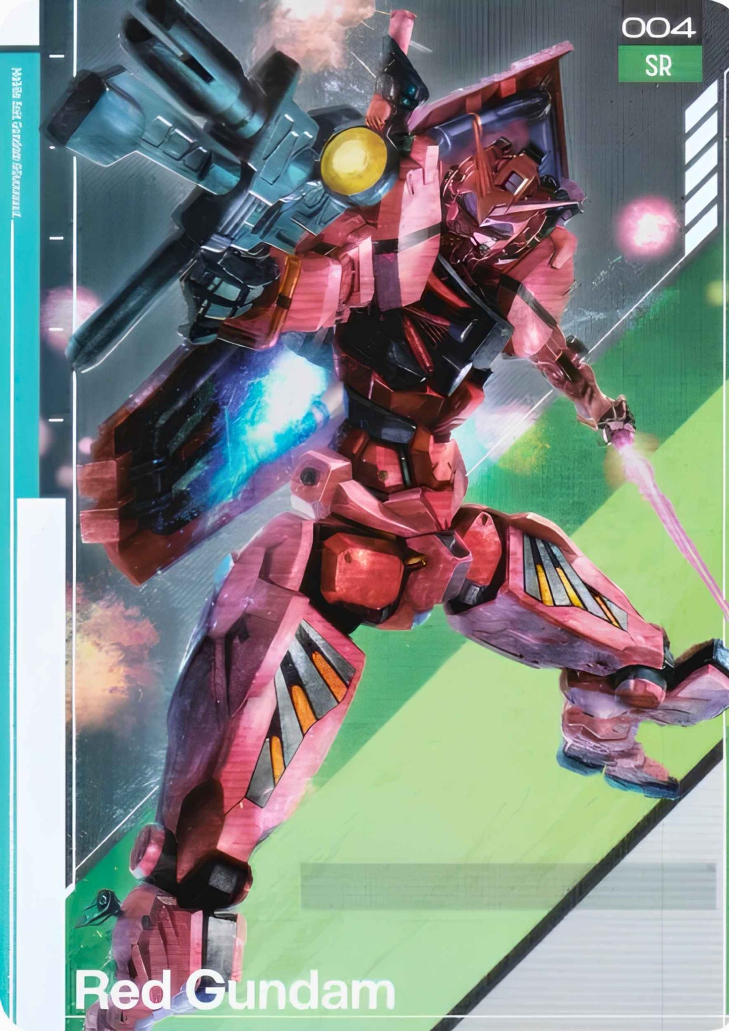 Red Gundam 004 SR | Gundam GQuuuuuuX TCG