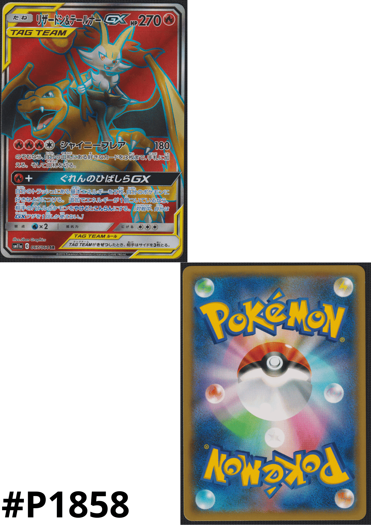 Glurak & Braixen GX 067/064 ChitoroShop