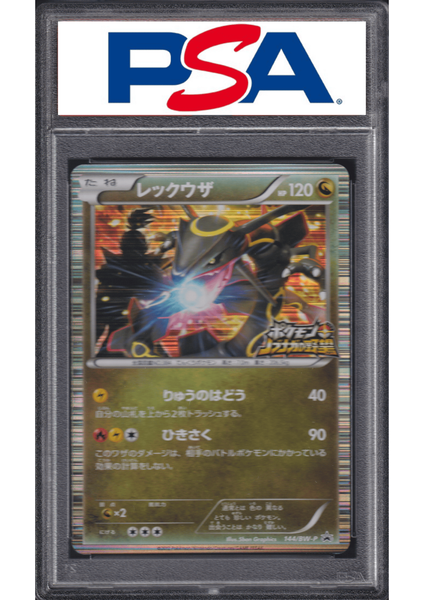 Rayquaza 144 / Siyah-P | BW-P Promosyon kartları| PSA