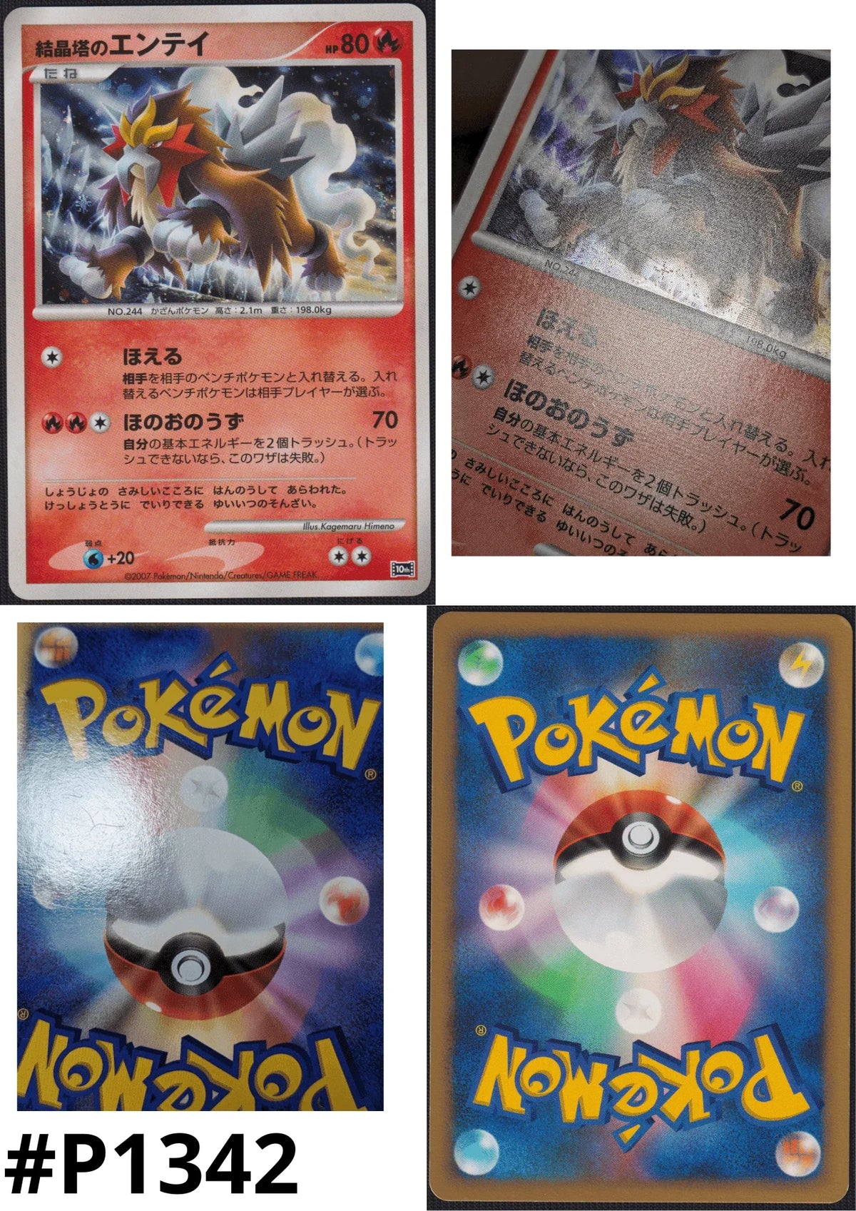 Entei Tower Crystal Tower's Entei | 10th Movie Commemoration Set | ChitoroShop