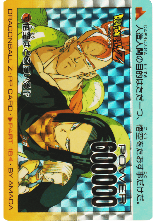 Android16 & 17 & 18 No.762 | Amada PP Card