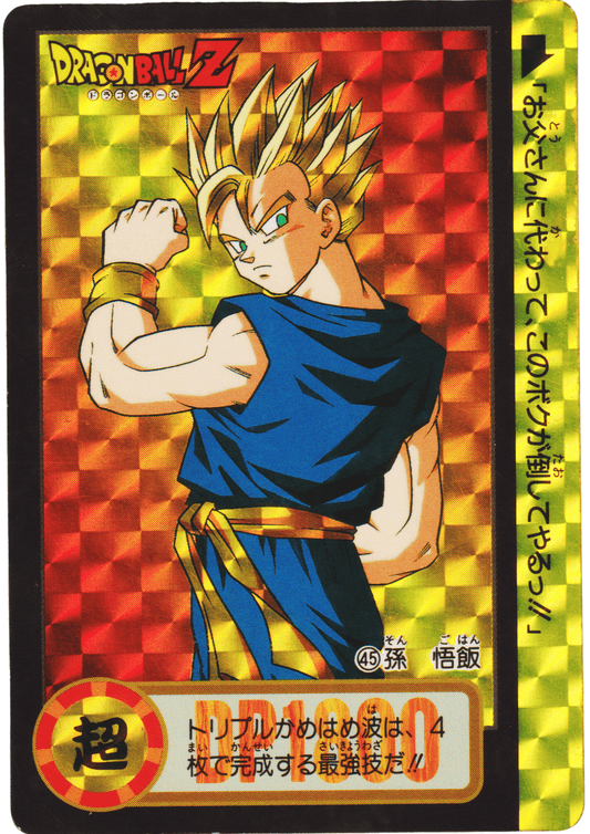 Son Gohan No.45 | Carddass Hondan