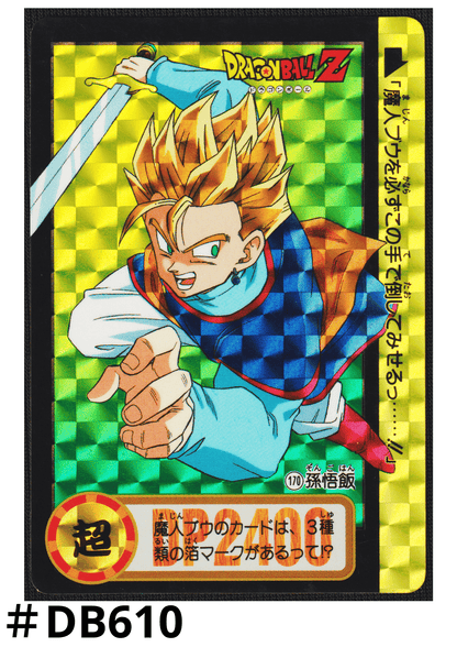 Son Gohan  No.170 | Carddass Hondan