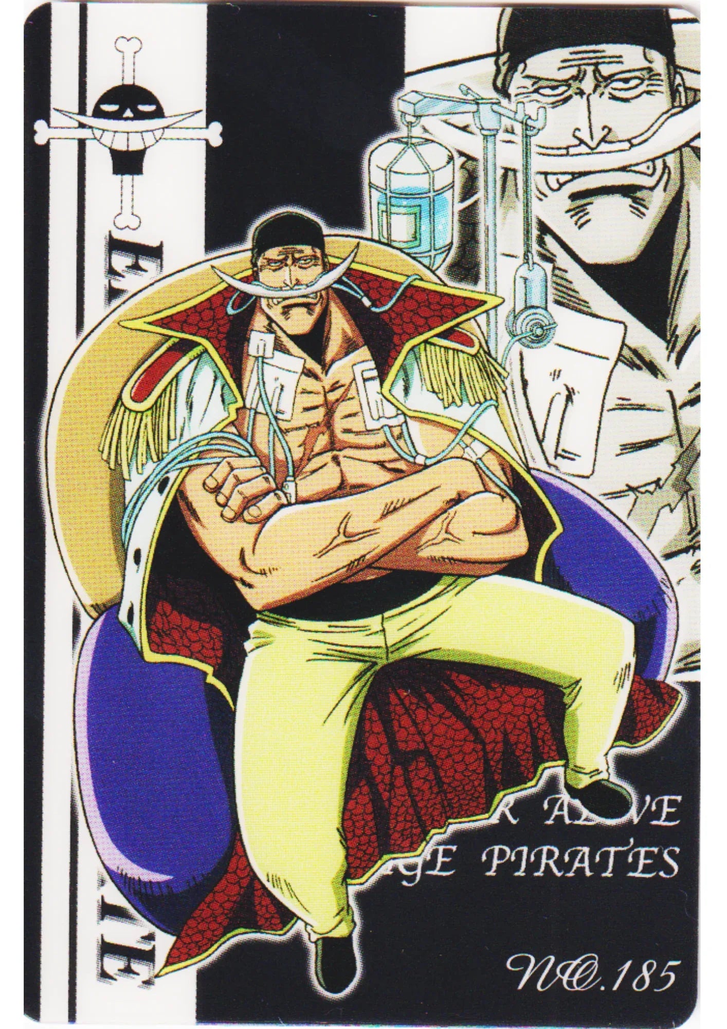 Edward Newgate No.185 | One Piece Gumica - ChitoroShop