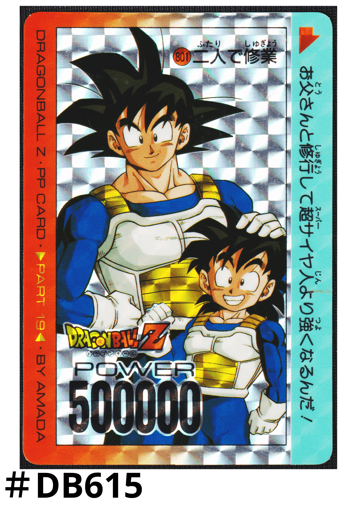 Son Goku & Gohan No.801 | Amada PP Card