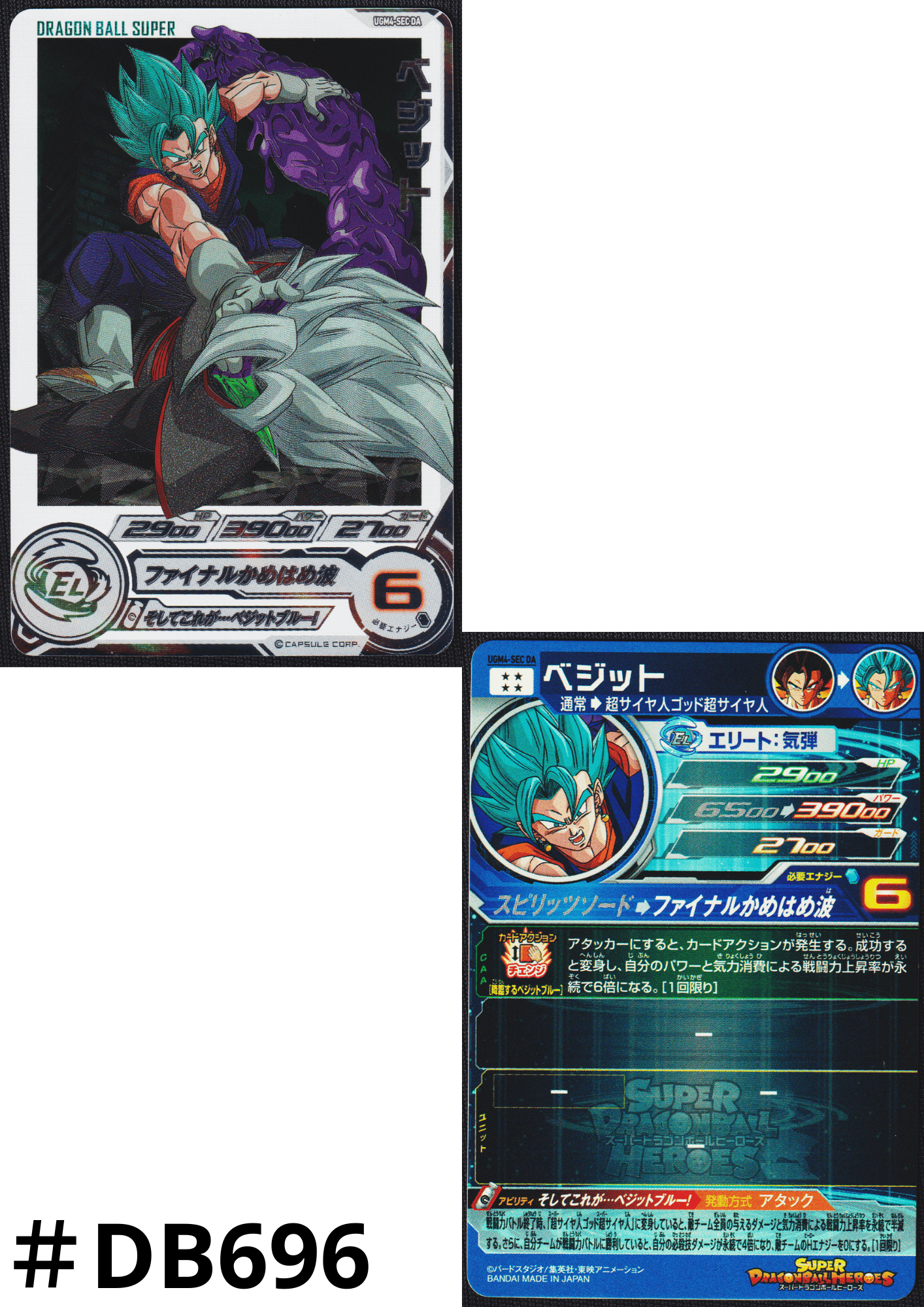 Vegetto UGM4-SEC-DA | SDBH