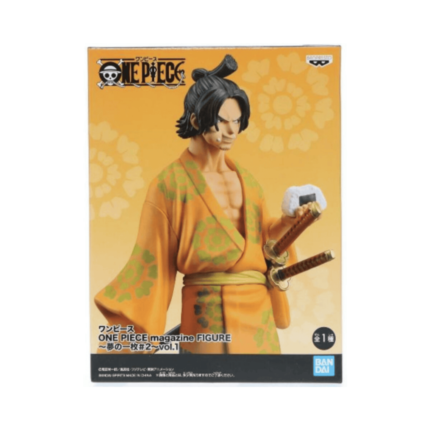 One Piece magazine FIGURE :  Portgas.d.Ace Yume no ichimai #2 Vol.1