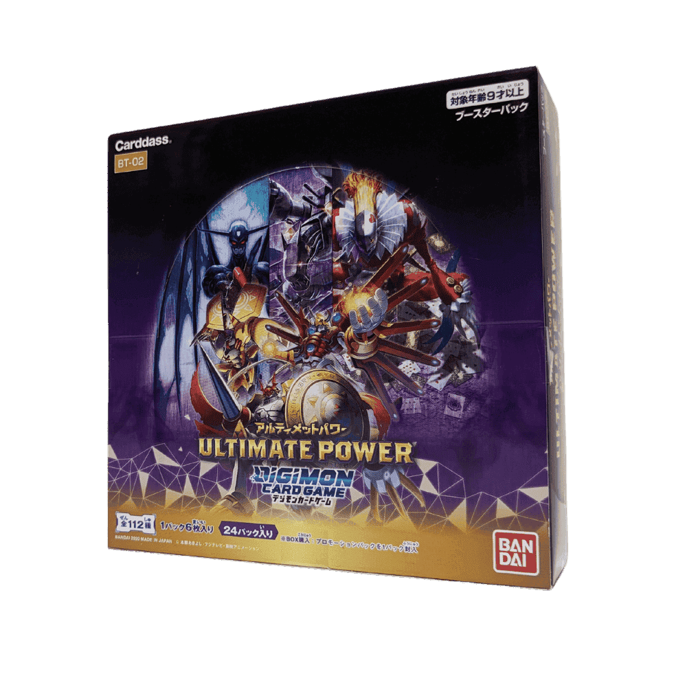 Digimon BT-02 Ultimate Power Booster box ChitoroShop