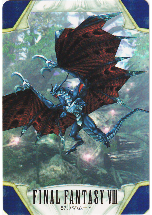 Bahamut No.87 | Carddass Final Fantasy VIII