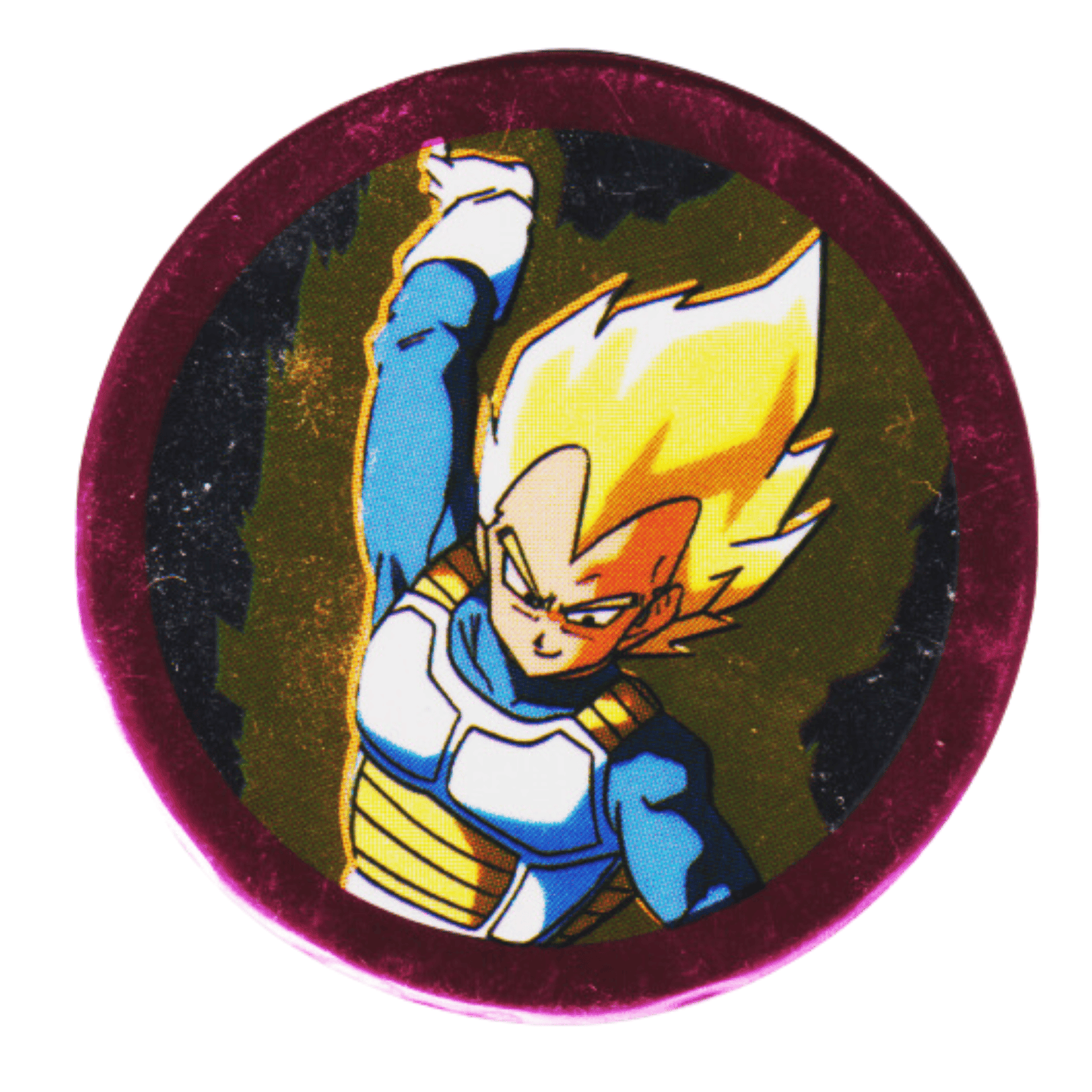 Vegeta 205 | Dragon Ball Mini MENKO Disc