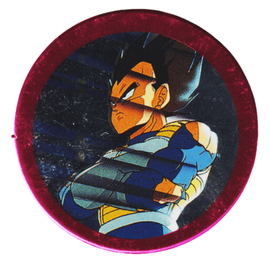 Vegeta 289 | Dragon Ball Mini MENKO Disc