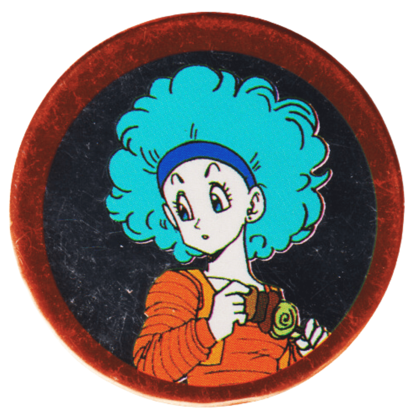 Bulma 198 | Dragon Ball Mini MENKO Disc