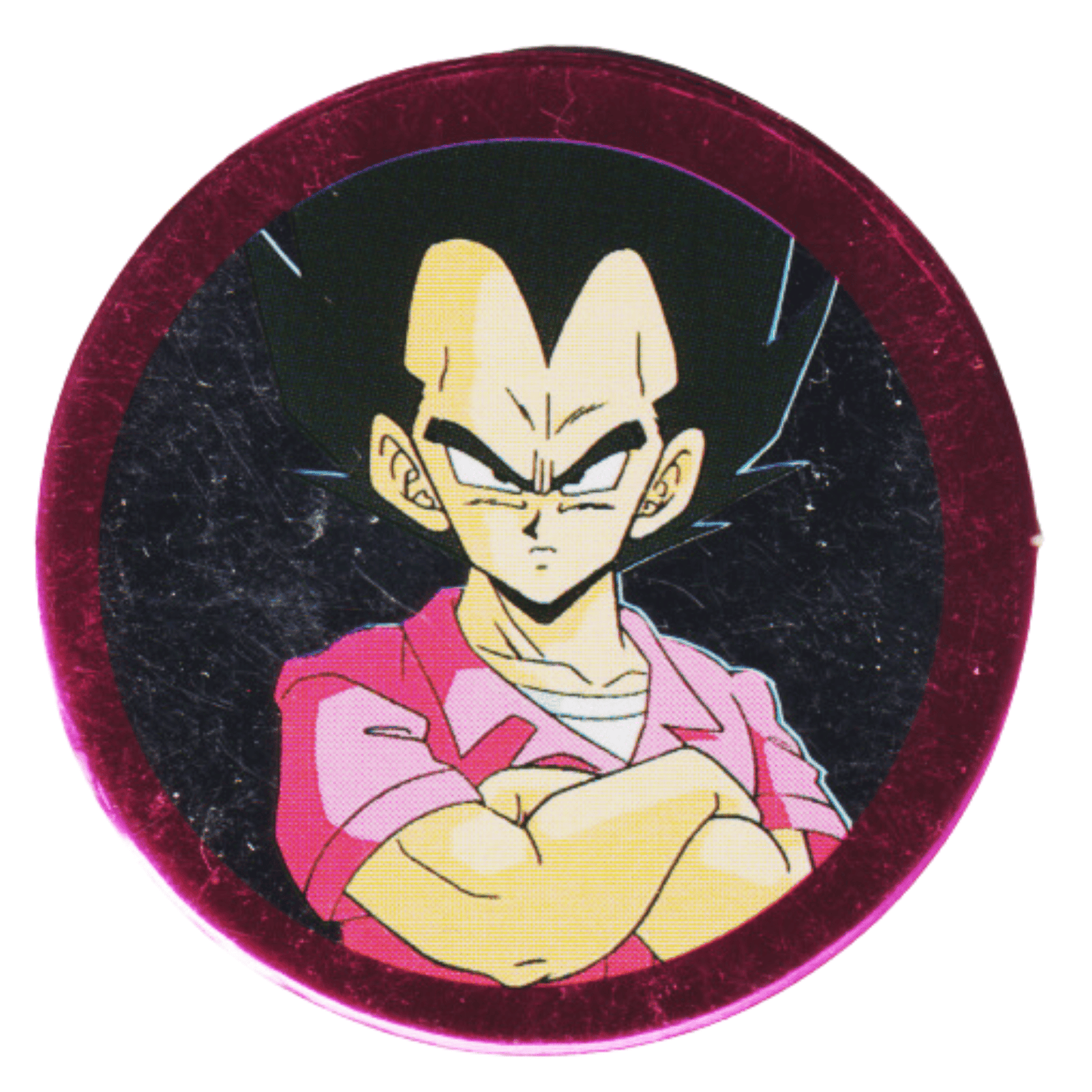 Vegeta 204 | Dragon Ball Mini MENKO Disc