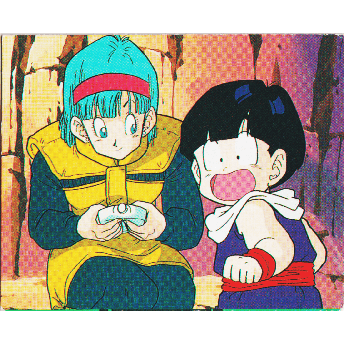 Bulma & Gohan 158 | Amada Mini Card