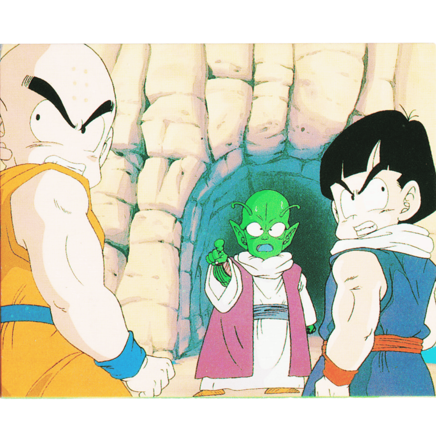 Krillin & Gohan & Dende 182 | Amada Mini Card