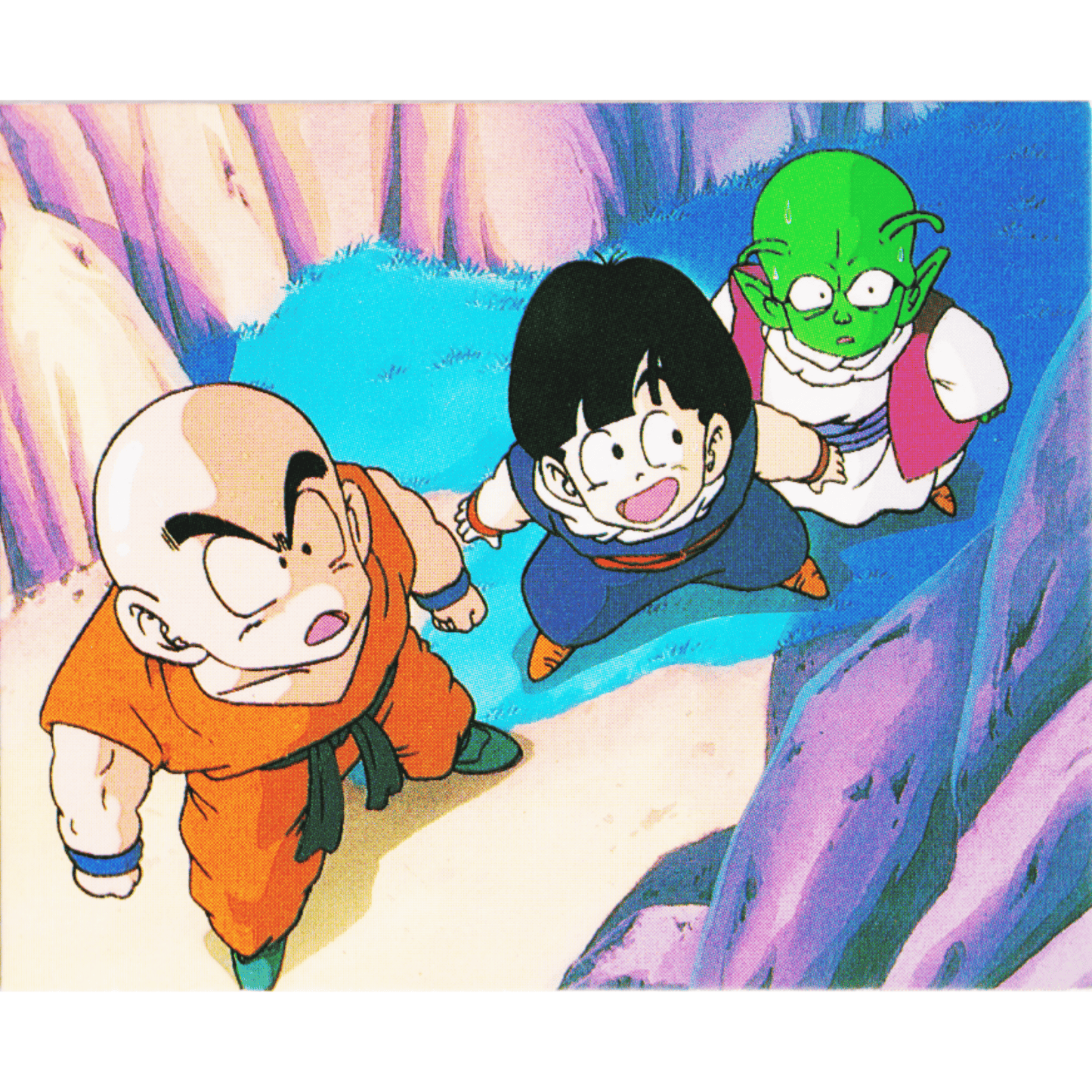 Krillin & Gohan & Dende 176 | Amada Mini Card