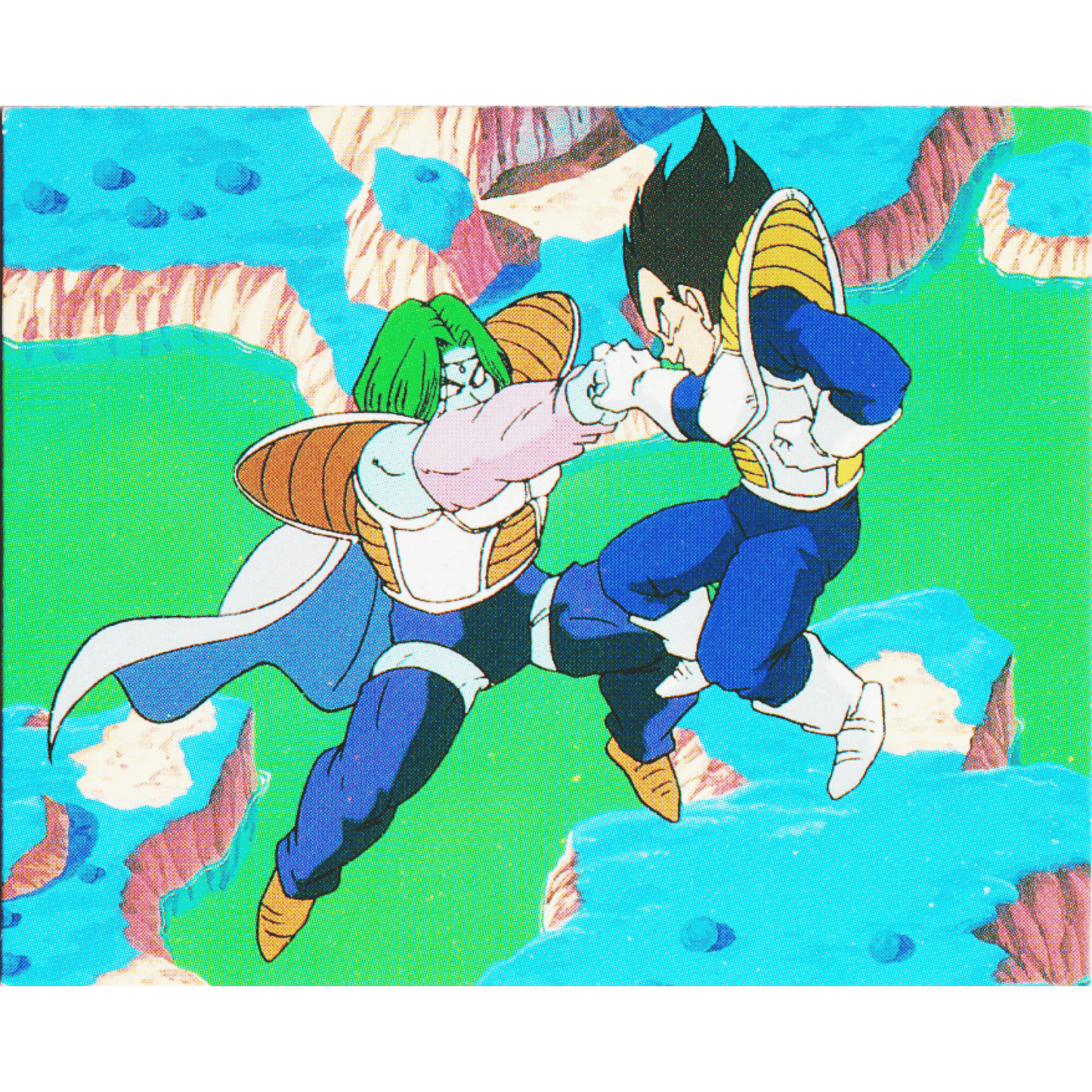 Zarbon vs Vegeta 179 | Amada Mini Card