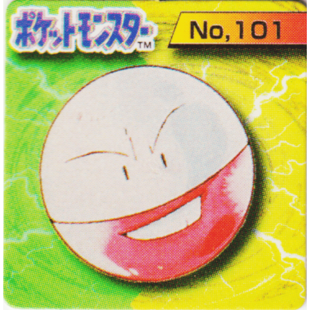 Electrode No.101 |  Pokémon GB Pocket Card (Mini Card)