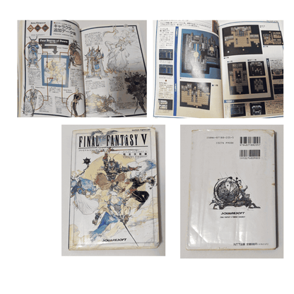 Final Fantasy V PERFECT CONQUEST Strategy Guide book | Super Famicom ChitoroShop