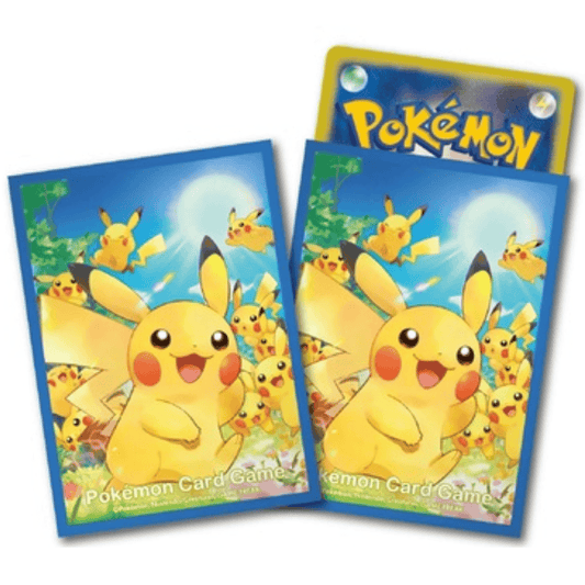 Pokémon card sleeves | Pikachu Daishugo