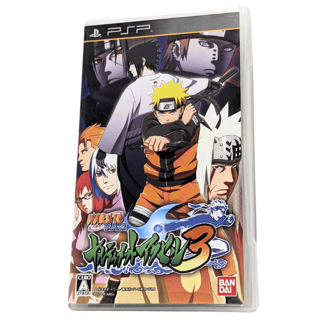 Naruto Shippuden Narutimate Accel 3 | PSP | Japanese