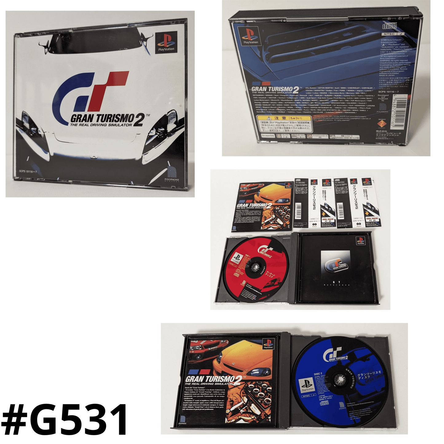 Grand Turismo 2 Der echte Fahrsimulator | Playstation | japanisch