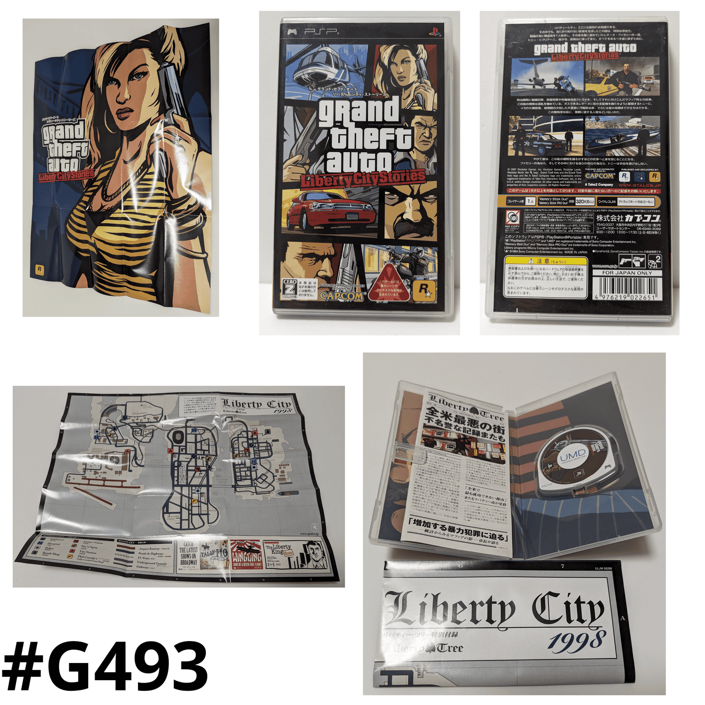Grand Theft Auto : Liberty City Stories | PSP | Japonais