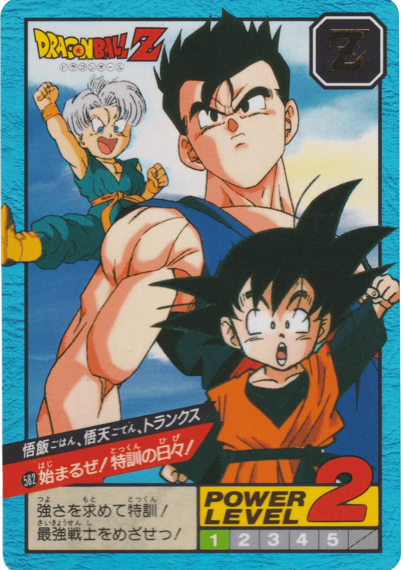 Gohan, Goten, Rang Nr. 582 | Carddass Super Battle - ChitoroShop