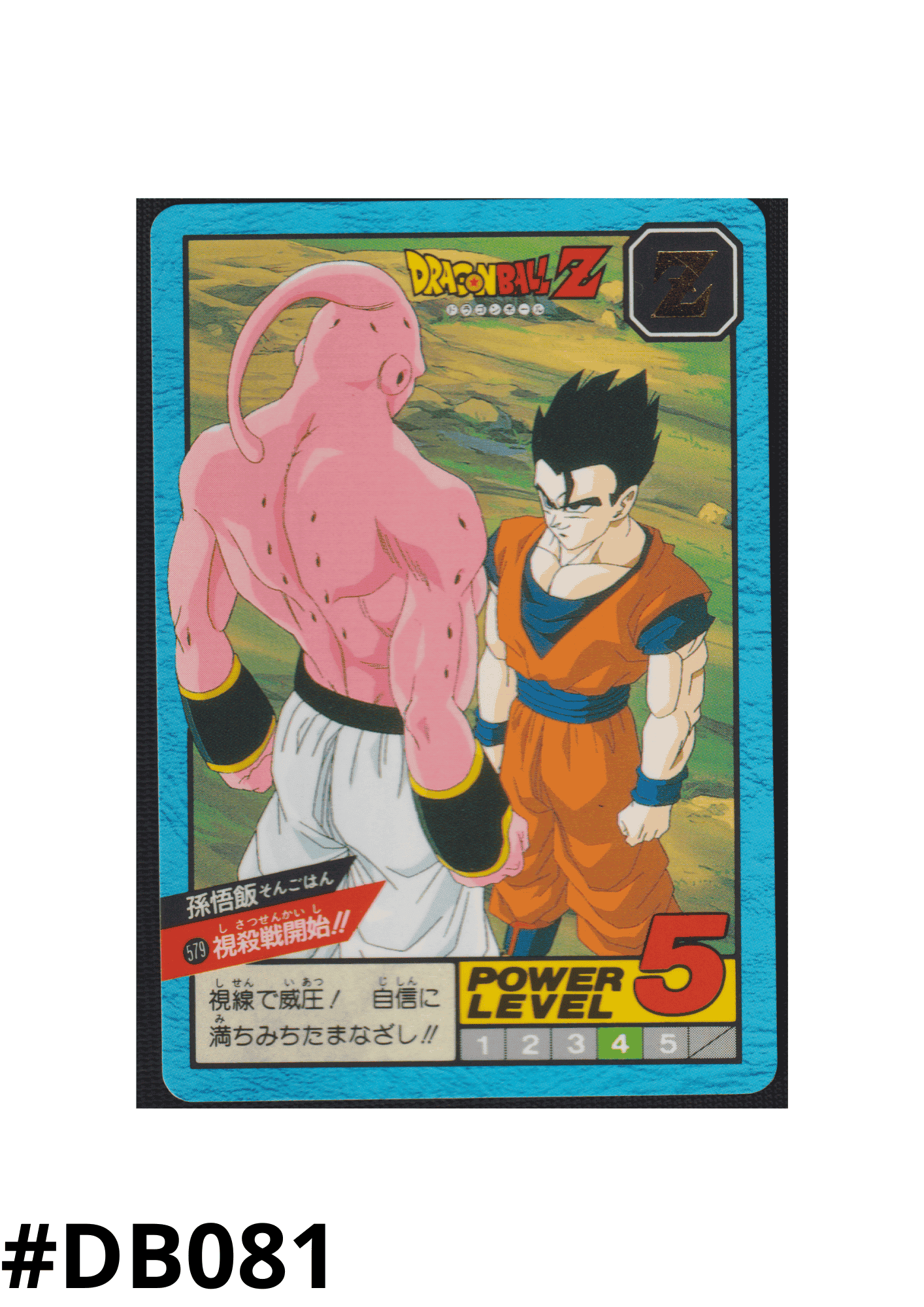 Gohan No.579 | Carddass Super Battle ChitoroShop