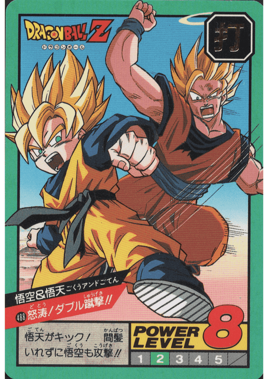 Goku & Goten No.488 | Carddass Super Battle part 12 ChitoroShop