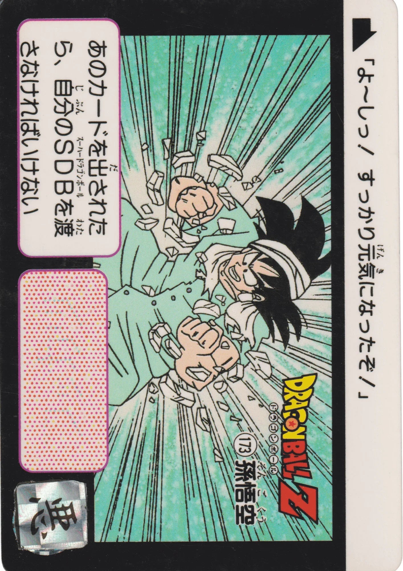 Goku Nr.173 | Carddass Hondan - ChitoroShop