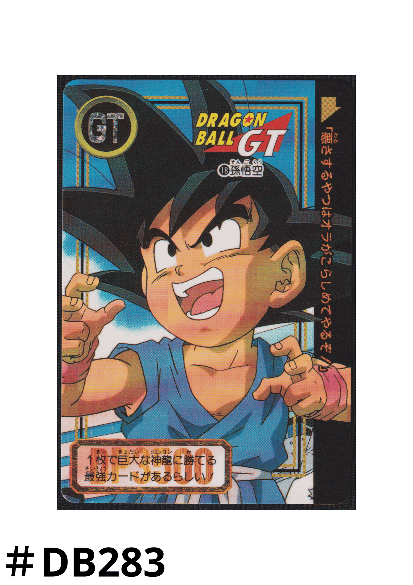 Goku No.18 | Carddass Hondan ChitoroShop