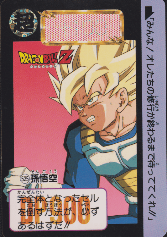 Goku No.525 | Carddass Hondan ChitoroShop