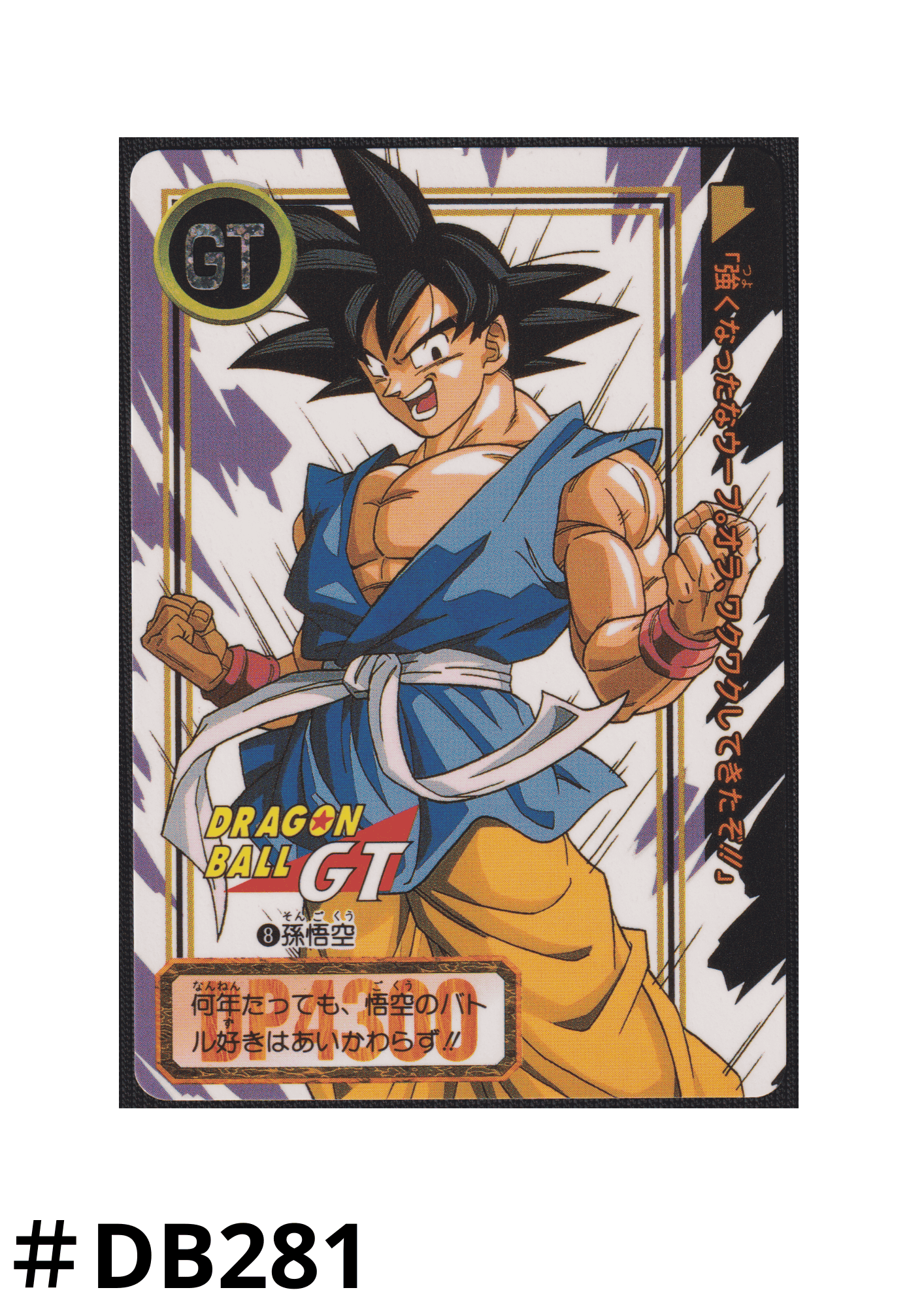 Goku No.8 | Carddass Hondan ChitoroShop