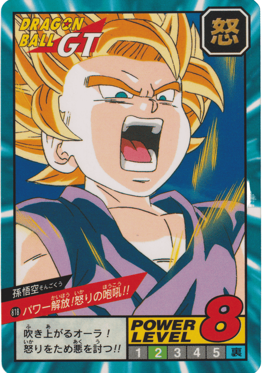 Goku No. 818 | Carddass Super Battle ChitoroShop