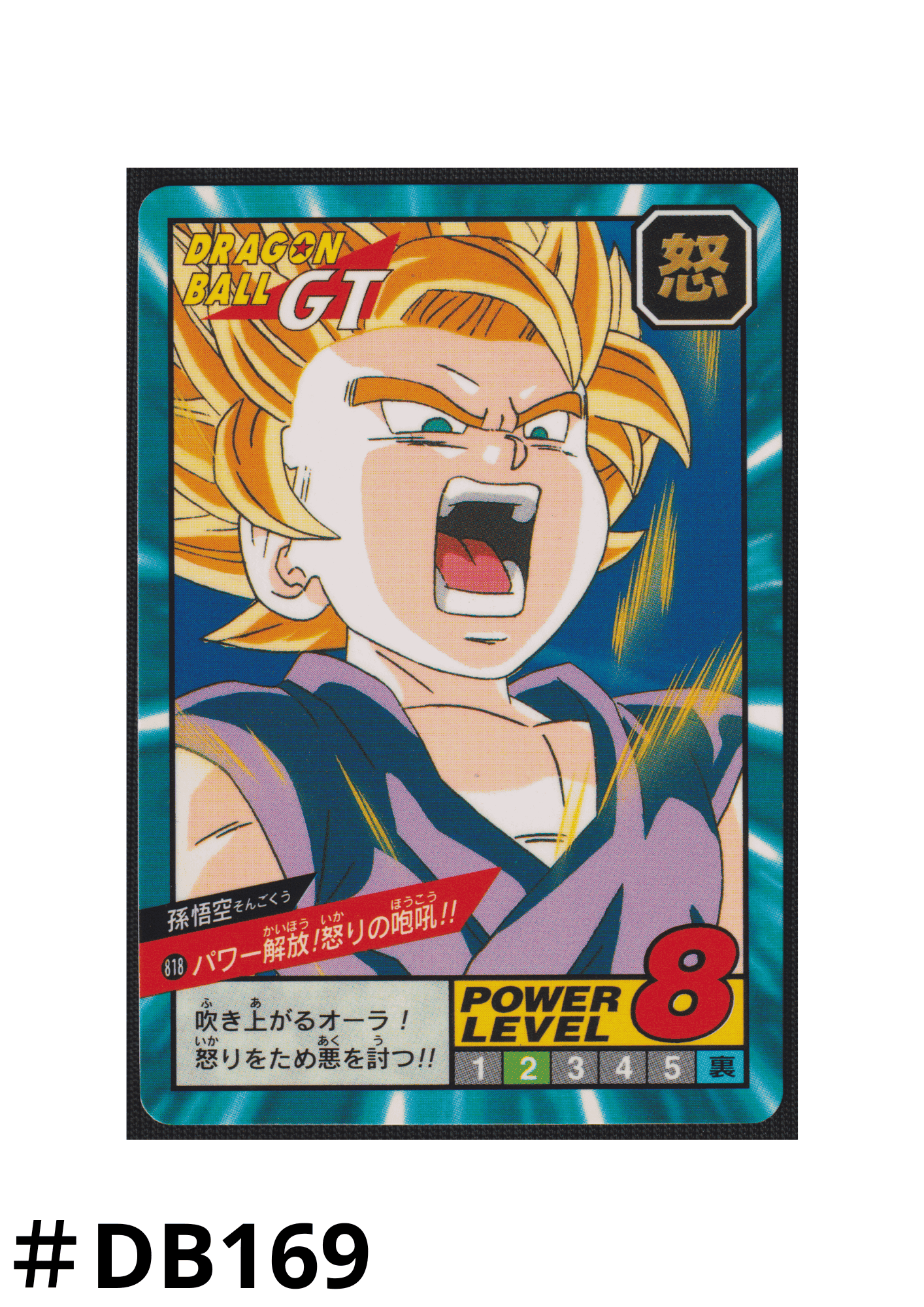 Goku Nr.818 | Carddass Super Battle ChitoroShop