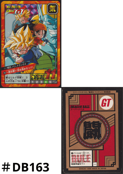 Goku, Pan ,Tranks  No.760 | Carddass Super Battle ChitoroShop